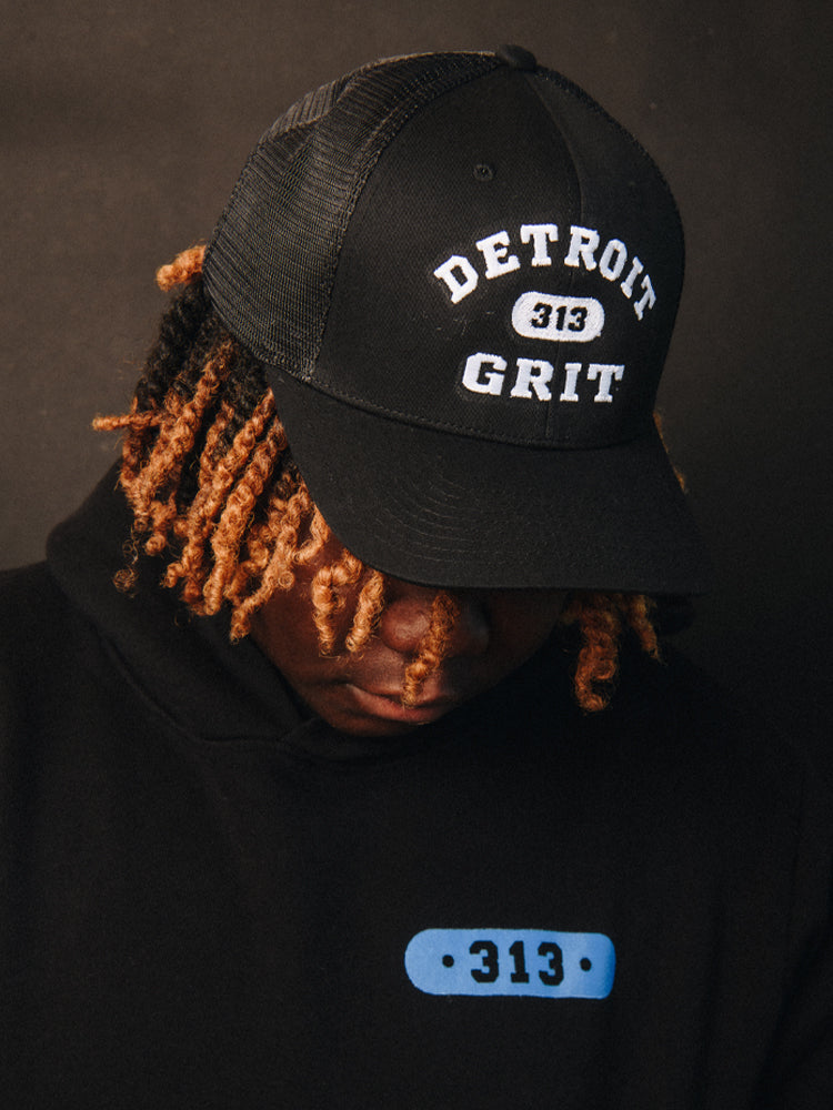 GRIT HAT BLACK